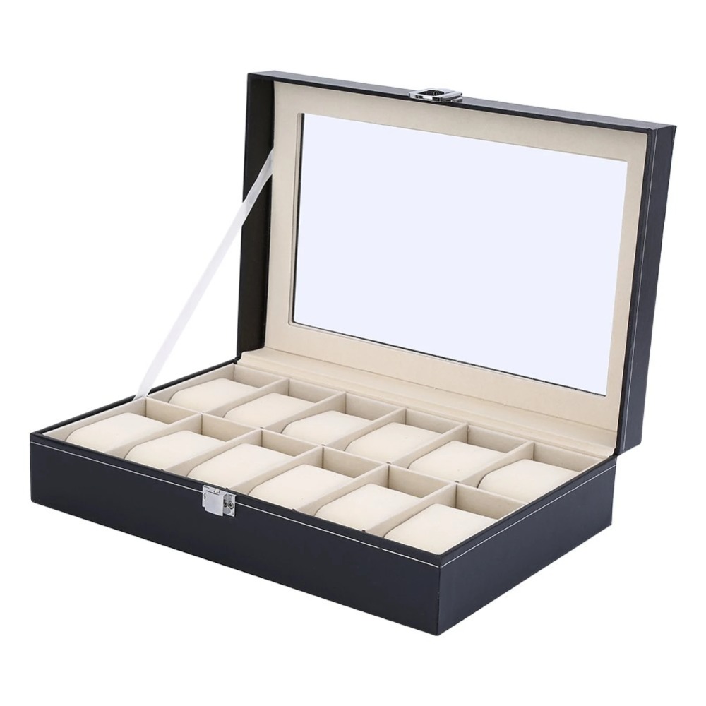 Jewelry Watches Box - 12-значный органайзер для часов, классический органайзер