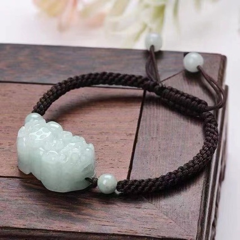 Jewelry & Watches Spółka Z Ograniczoną Odpowiedzialnością - Браслет из натурального жадеита класса А