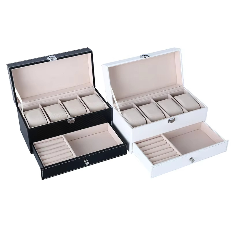 Jewelry Watches Box - Коробка для часов на 4 слота,