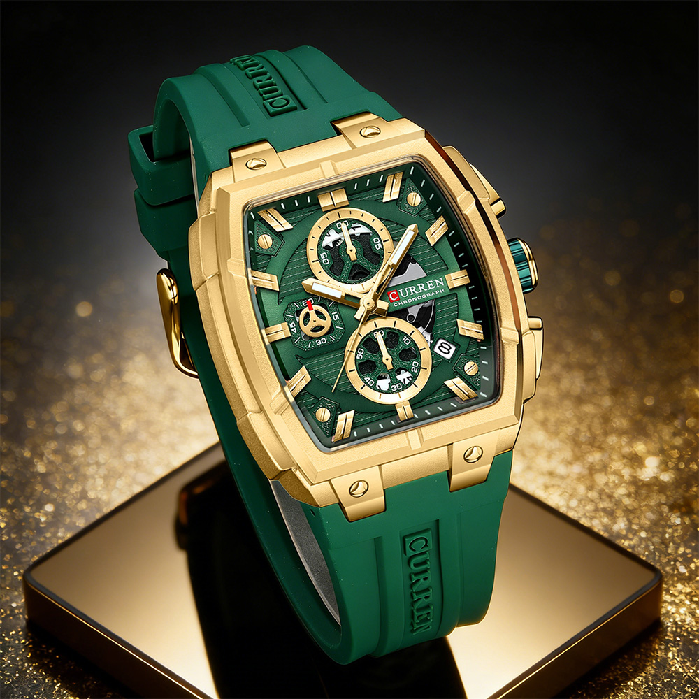 Jewelry For Watches - Роскошные винтажные часы CURREN для мужчин,
