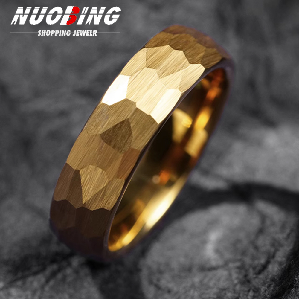 Titanium Steel Ring - Кованые многогранные титановые кольца для мужчин