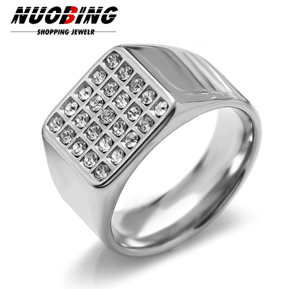 Turquoise Stone Ring - 14-миллиметровое нежное блестящее кольцо-печатка с кубическим