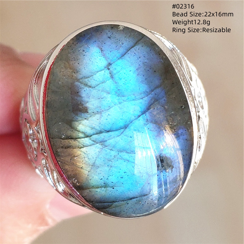 Натуральный красочный лабрадор – обзор и цена Turquoise Stone Ring