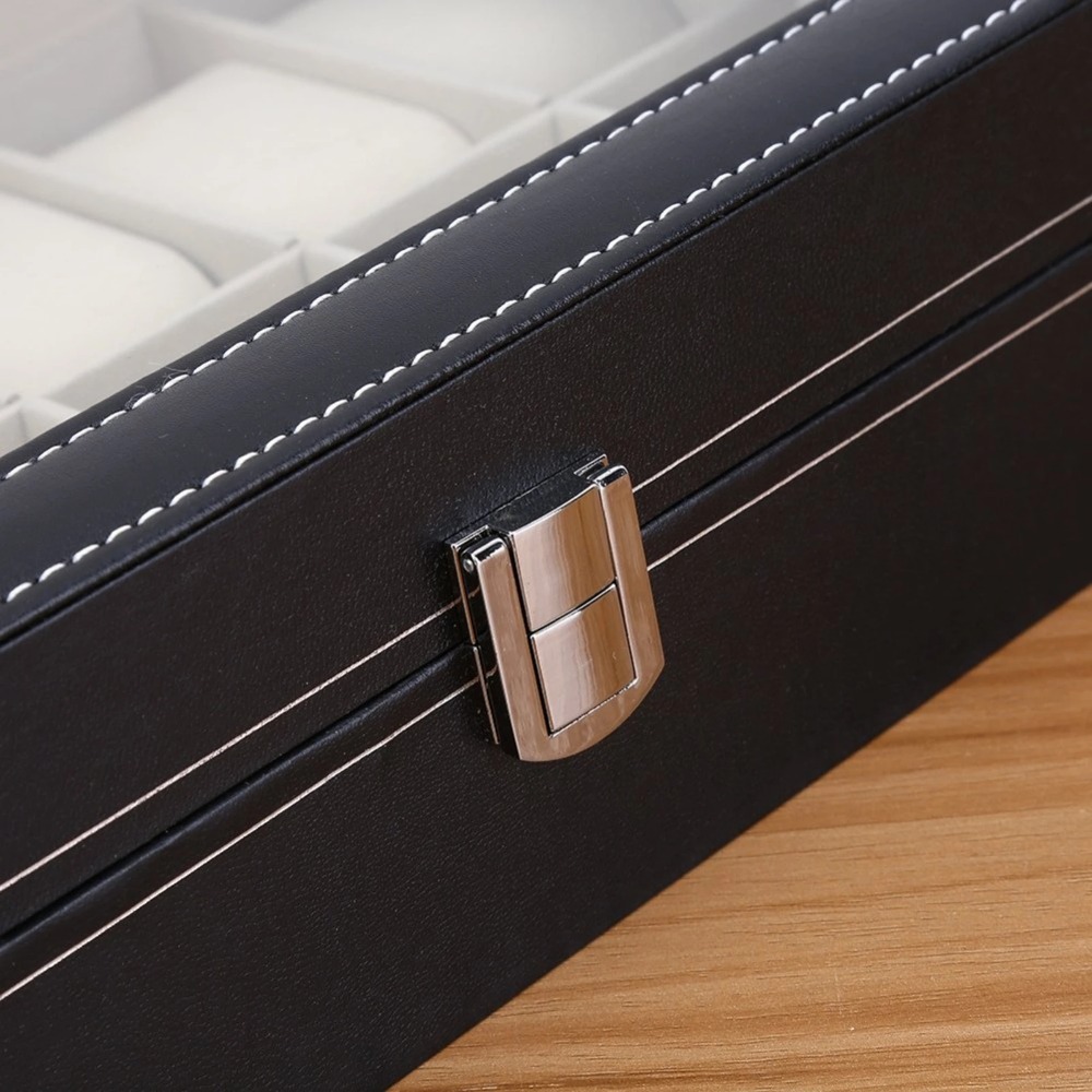 12-значный органайзер для часо – обзор и цена Jewelry Watches Box