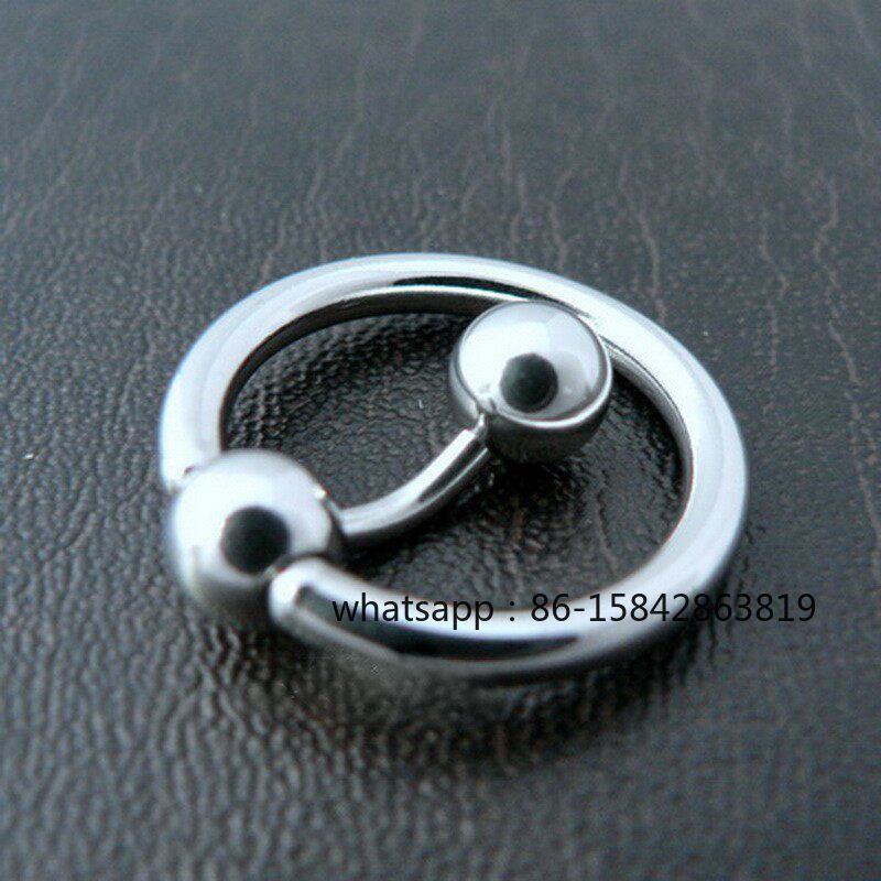 Кольцо для пирсинга в форме гл – обзор и цена Titanium Steel Ring