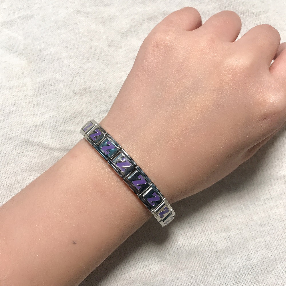 Итальянский модульный браслет  – обзор и цена Titanium Steel Ring