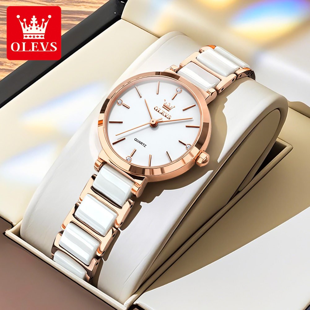 OLEVS женские часы 5877, роско – обзор и цена Jewelry For Watches