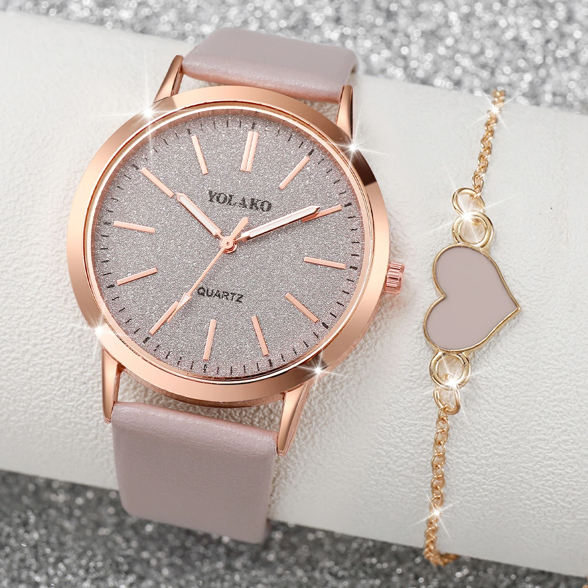 2 шт./компл. Модные женские ча – обзор и цена Jewelry Watches For Women