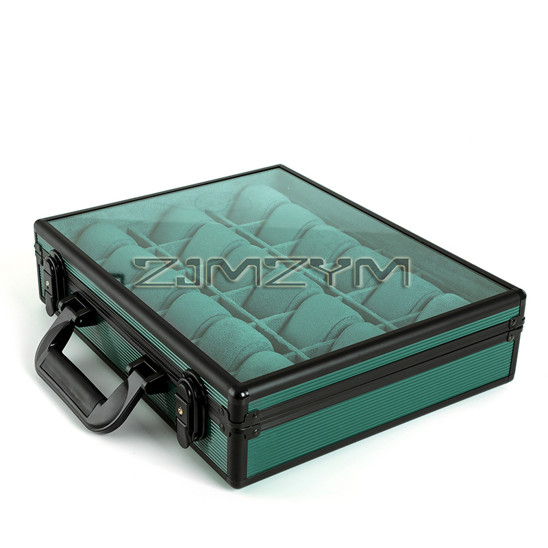 Алюминиевый ящик для хранения  – обзор и цена Jewelry Watches Box