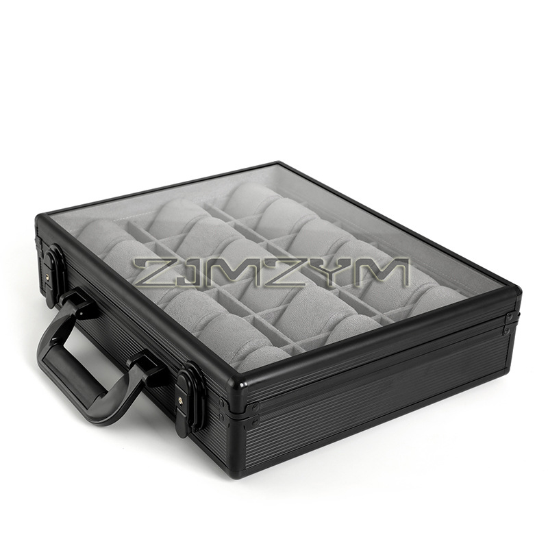 Алюминиевый ящик для хранения  – обзор и цена Jewelry Watches Box