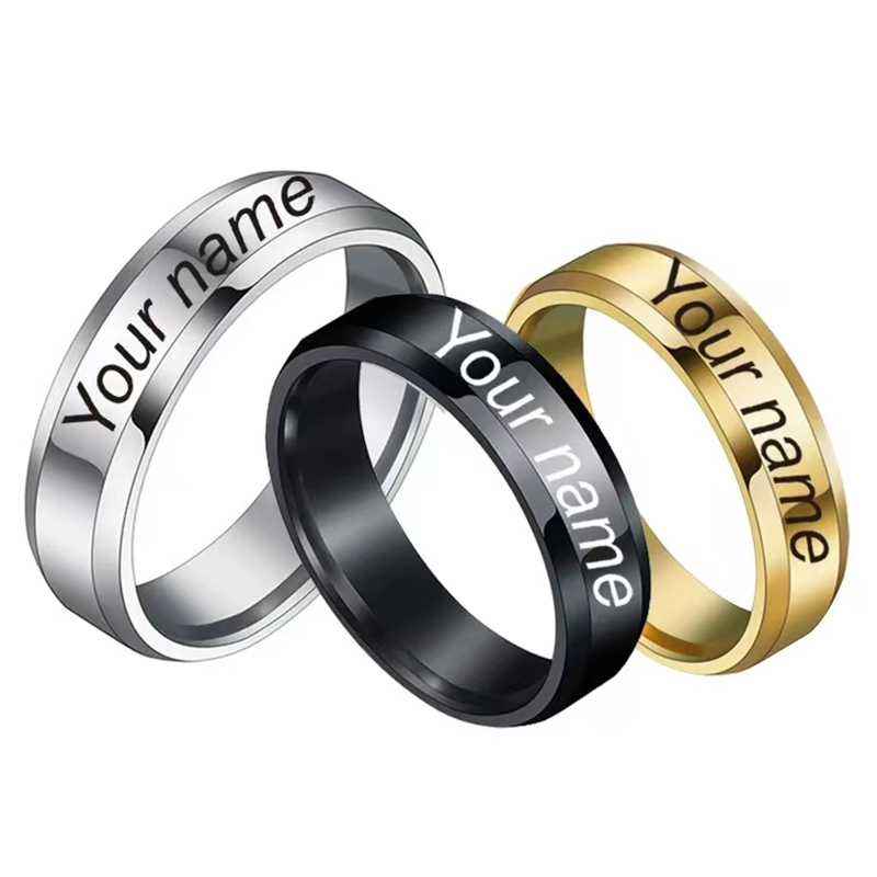 Кольца по индивидуальному зака – обзор и цена Titanium Steel Ring