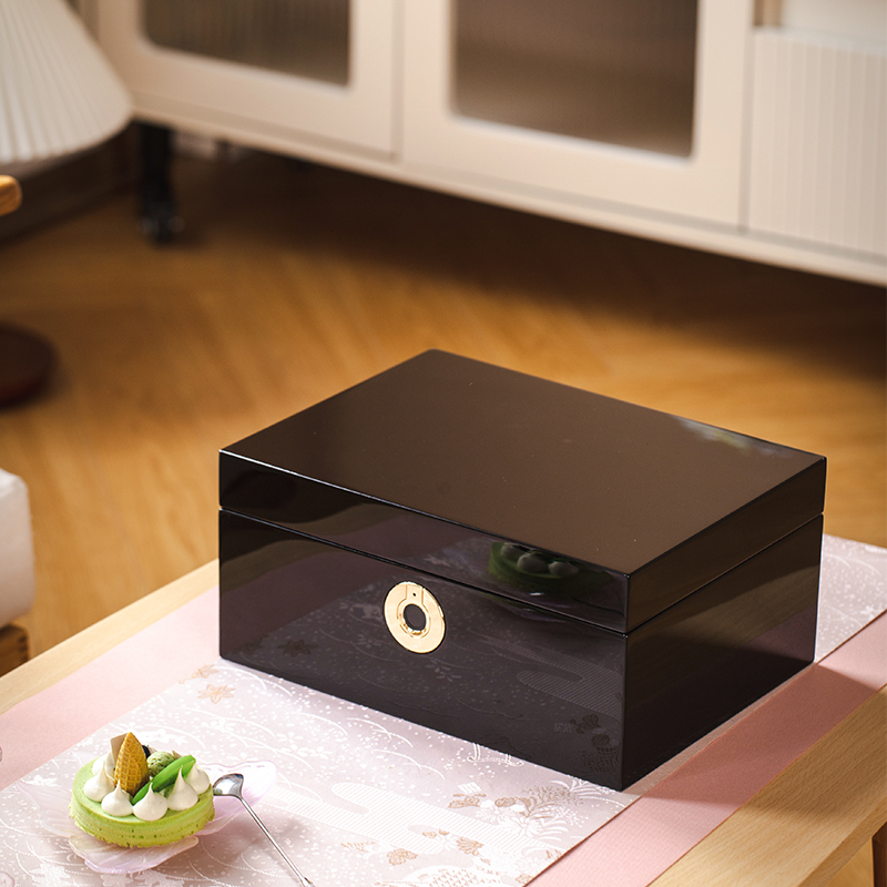 Современная портативная черная – обзор и цена Jewelry Watches Box