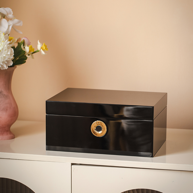 Современная портативная черная – обзор и цена Jewelry Watches Box